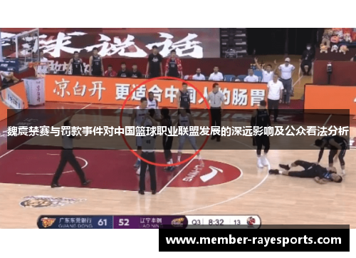 魏震禁赛与罚款事件对中国篮球职业联盟发展的深远影响及公众看法分析